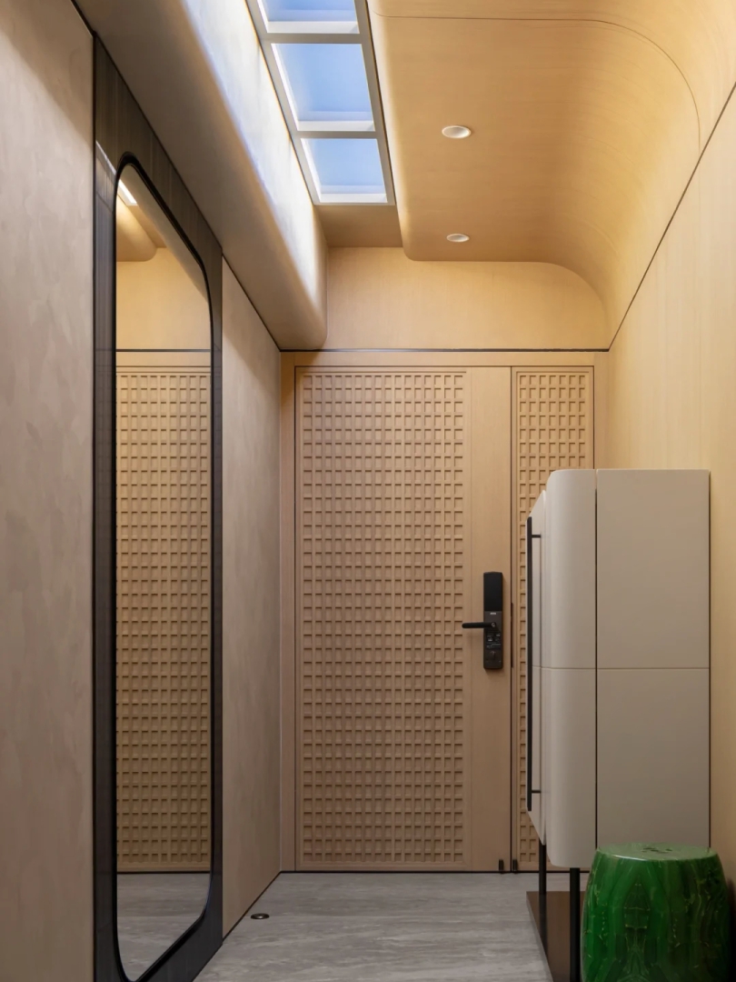 Apartment wall paneling